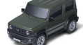 Suzuki Pull-back Miniature Car - Jungle Green
