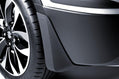 Suzuki Moulded rear mudflap set (black)