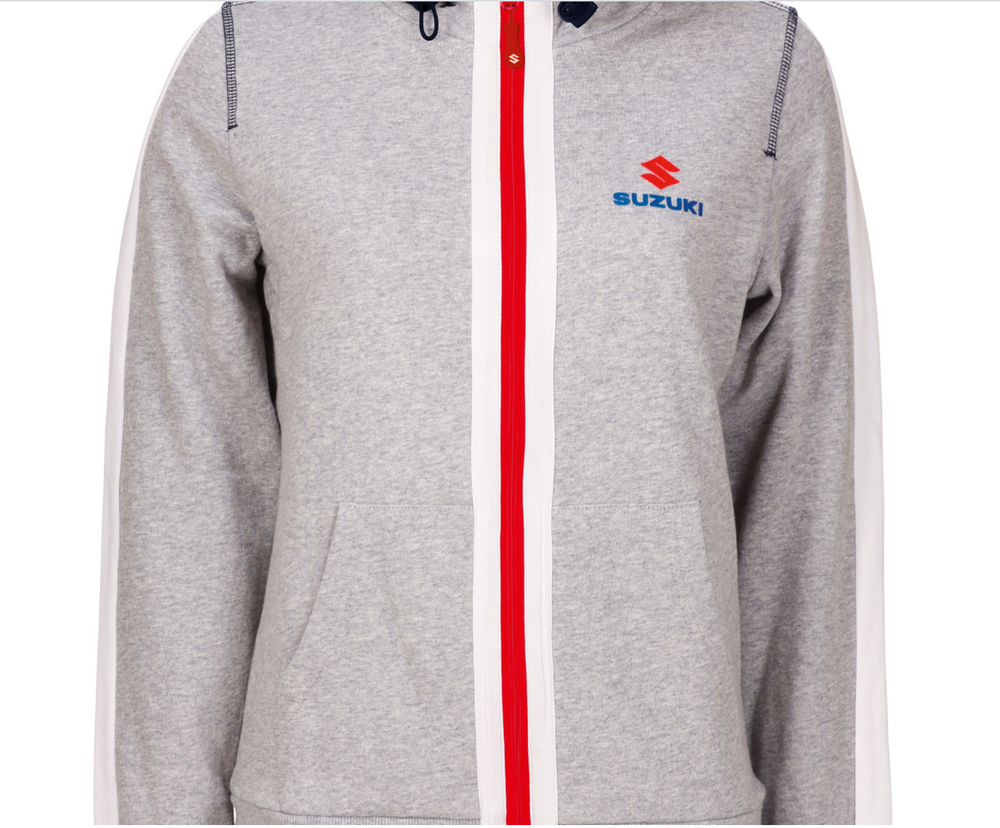 Team White Sweat Jacket Ladies'