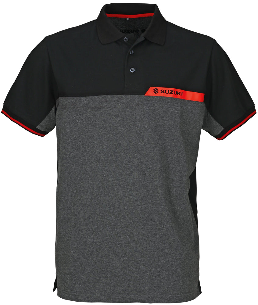 Suzuki Team Black Polo Shirt Men's