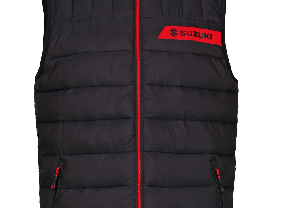 Suzuki Team Black Quilted Bodywarmer