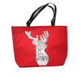 Sliver Deer Linen Bag