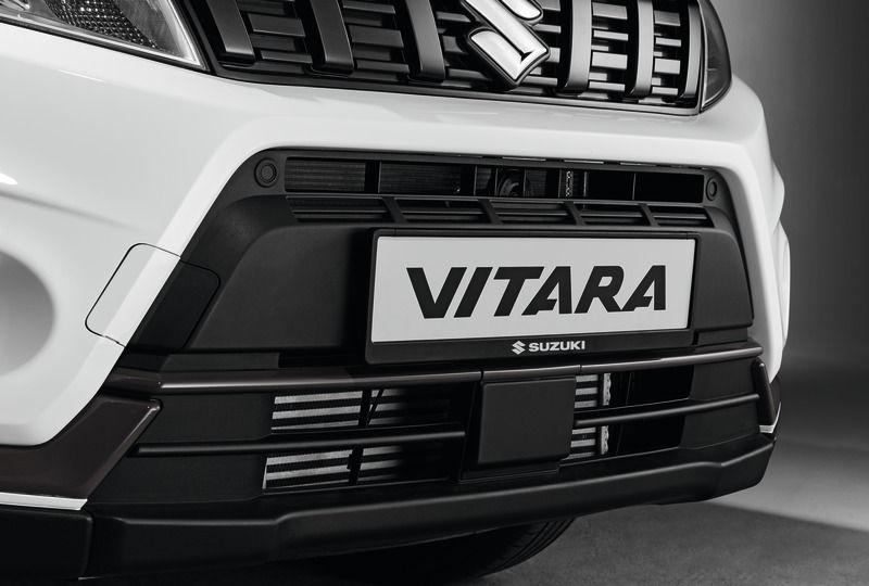 Suzuki Front Bumper Centre Accent Line Matte Black