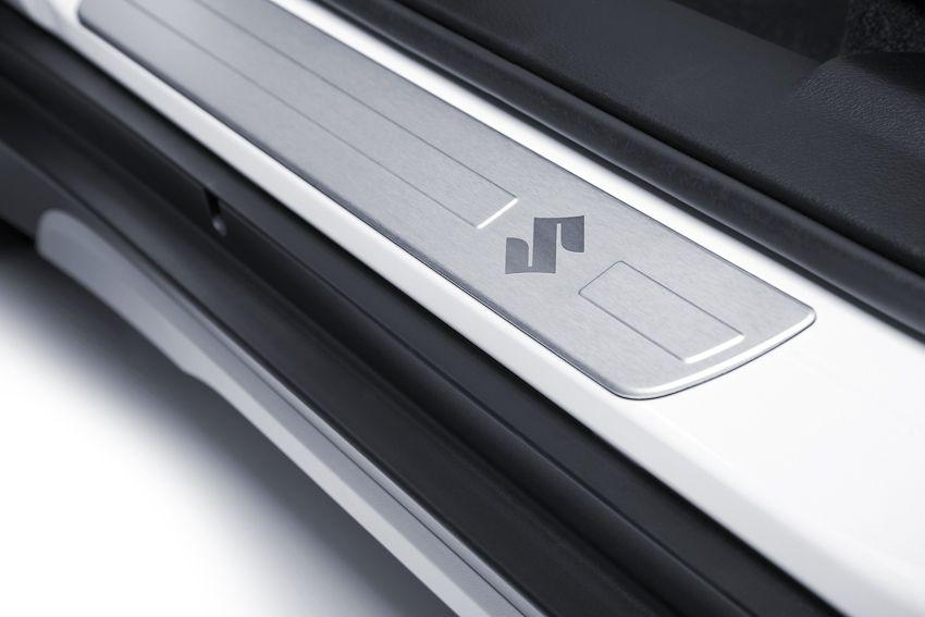 Suzuki S-Cross Door Sill Trim Set - Aluminium