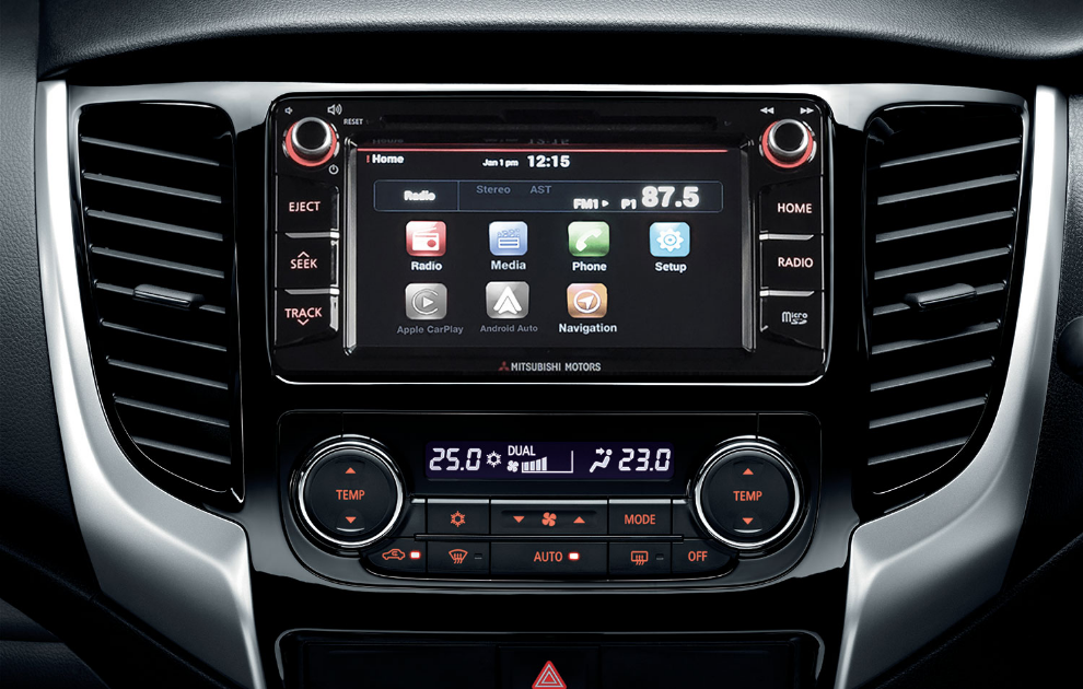 Mitsubishi Mgn Unit - With Rear Camera