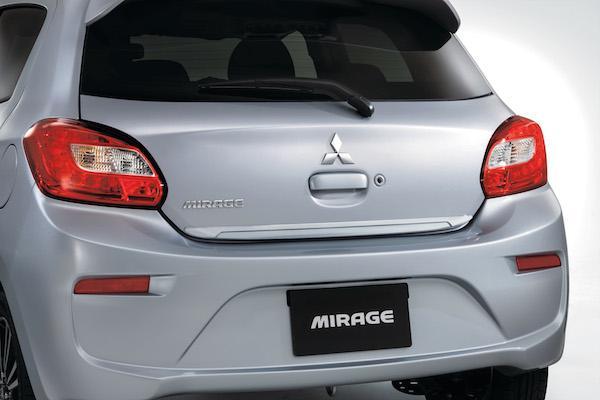Mitsubishi Rear Parking Sensors - Red Metallic - P19