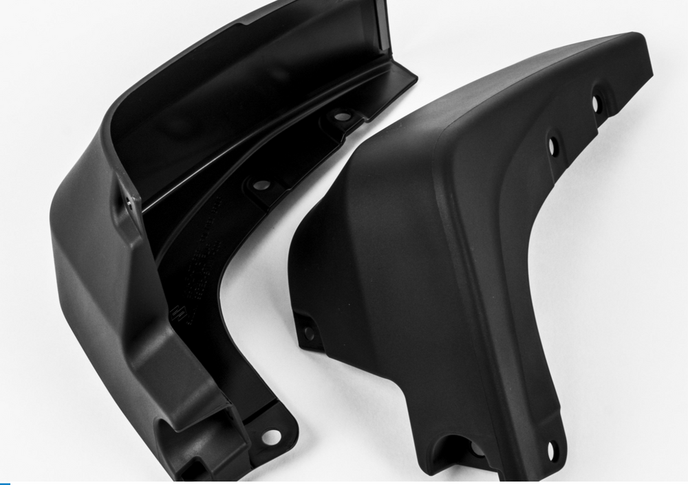 Suzuki Moulded front mudflap set (black)