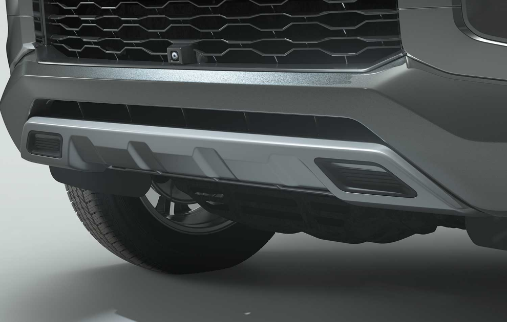 Mitsubishi Front Under Garnish, Chrome