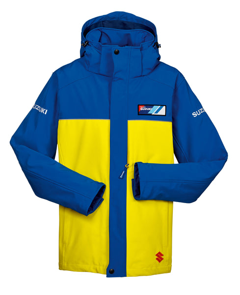 Team Yellow Waterproof Jacket Suzuki Clothing Luscombe Motors