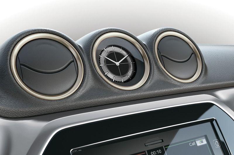 Suzuki Vitara Dashboard Coloured Trim Ring Set - Ivory