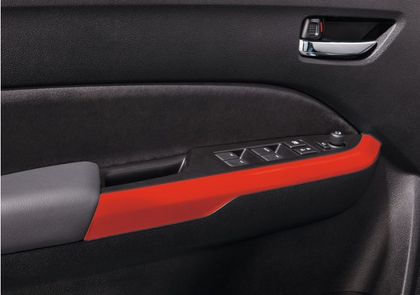 Suzuki Vitara Interior Door Trim Set - Red