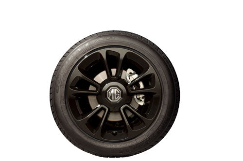 MG 3 16-Inch Black Diamond Alloy Wheel