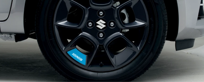 Suzuki Wheel Decals - Blue