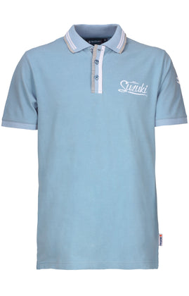 Suzuki Mens Light Blue Polo Shirt