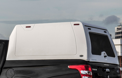 Mitsubishi L200 Classic Hardtop, Glazed Bulkhead & Tailgate - White Gel Coat