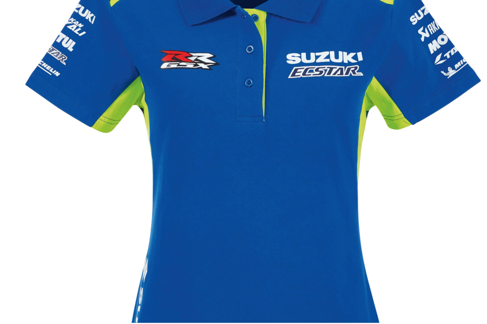 Suzuki Moto GP 2019 Team Ladies Polo Shirt