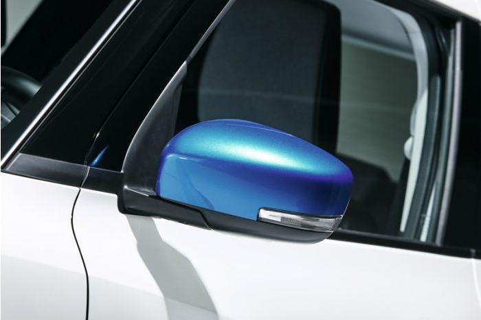 Suzuki Outside Mirror Cover Set - Speedy Blue Metallic