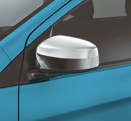 Mitsubishi Mirror Cover Set, Chrome