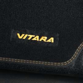 Suzuki Vitara Carpet Mat Set - Yellow Logo