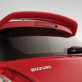 Suzuki Rear Upper Spoiler - Burning Red