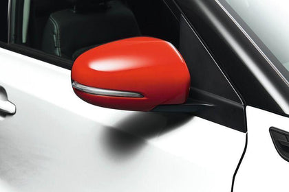 Suzuki Vitara Door Mirror Cover Set in Bright Red (without Turn Signal)