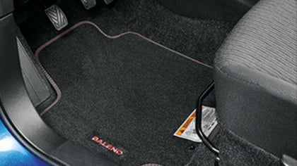 Suzuki Baleno Carpet Mat Set - Red