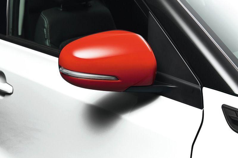 Suzuki Vitara Door Mirror Cover Set Bright Red (with Turn Signal)