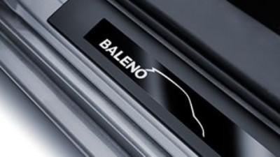 Suzuki Baleno Door Sill Trim Set - Black