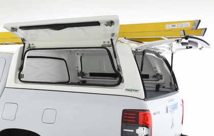 Mitsubishi L200 Pro Top, Gullwing - Glass Tailgate, Painted W32