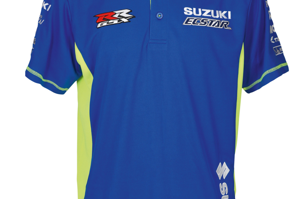 Suzuki MotoGP Team Polo Shirt Sport Fabric 2018