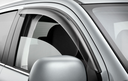 Mitsubishi Side Wind Deflectors, Front