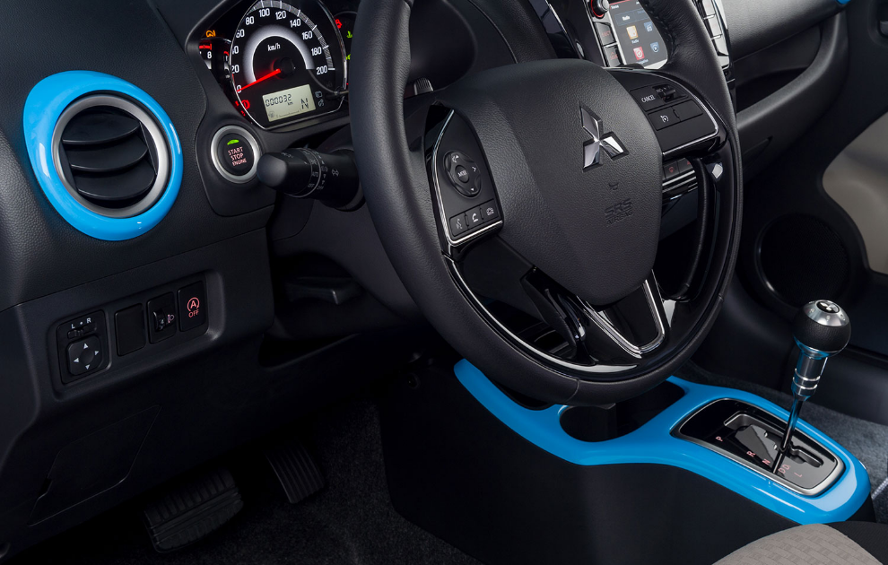 Mitsubishi Interior Decoration Kit, Blue Cvt