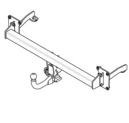MG Swan Neck Detachable Tow Bar &13 Pin Electrics