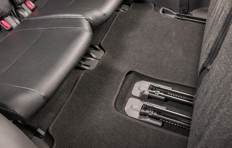 Mitsubishi Outlander Petrol Textile Mat - 3rd Row Seats