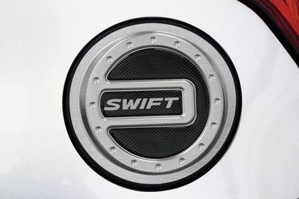 Suzuki Aluminium Fuel Cap Cover - Carbon