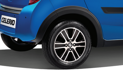 Suzuki Wheel arch extension set incl side skirts, black