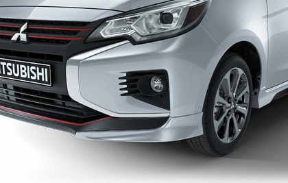 Mitsubishi Front Corner Extensions - Red Metallic P19