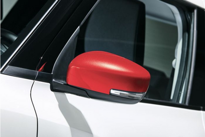 Suzuki Outside Mirror Cover Set - Burning Red Pearl Metallic