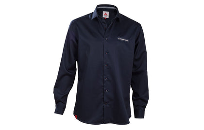 MITSUBISHI MOTORS DRESS SHIRT, BLUE-LINE