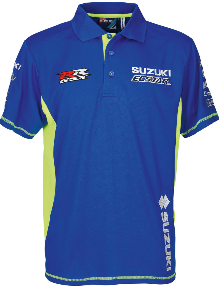 Suzuki MotoGP Team Polo Shirt Sport Fabric 2018