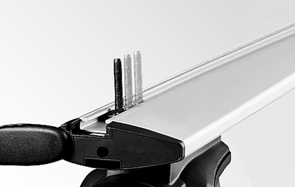 Mitsubishi Ski/Snowboard Carrier, Adaptor Set