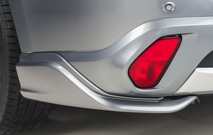 Mitsubishi Rear Airdam Kit (Corner Extensions) - Pearl White (W13)