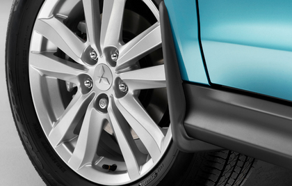 Mitsubishi Mudguard Set, Front