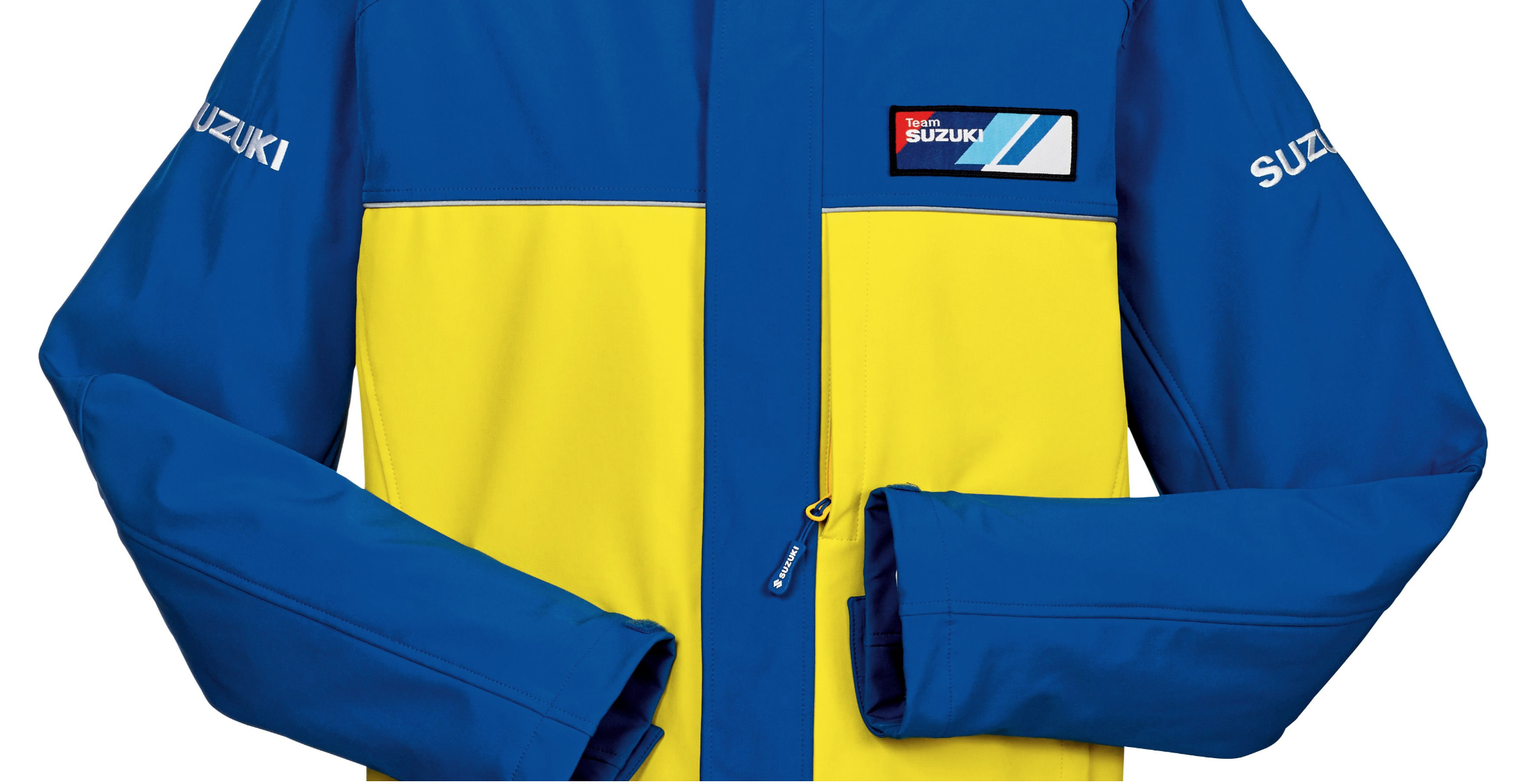 Team Yellow Waterproof Jacket Suzuki Clothing Luscombe Motors